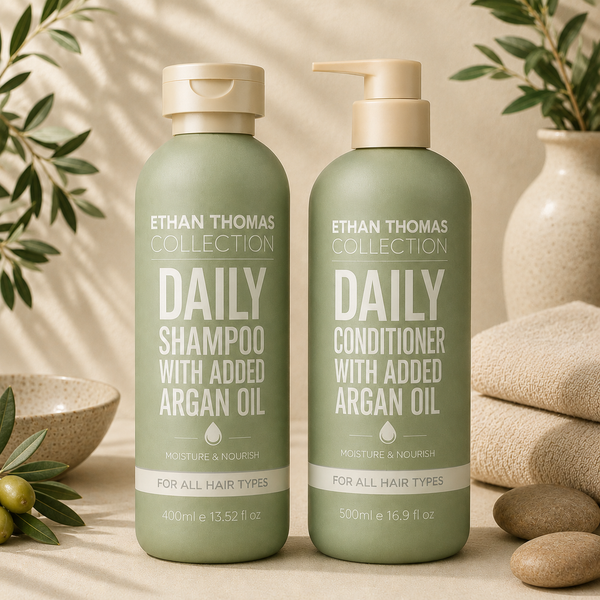 Ethan Thomas Daily shampoo & conditioner duo