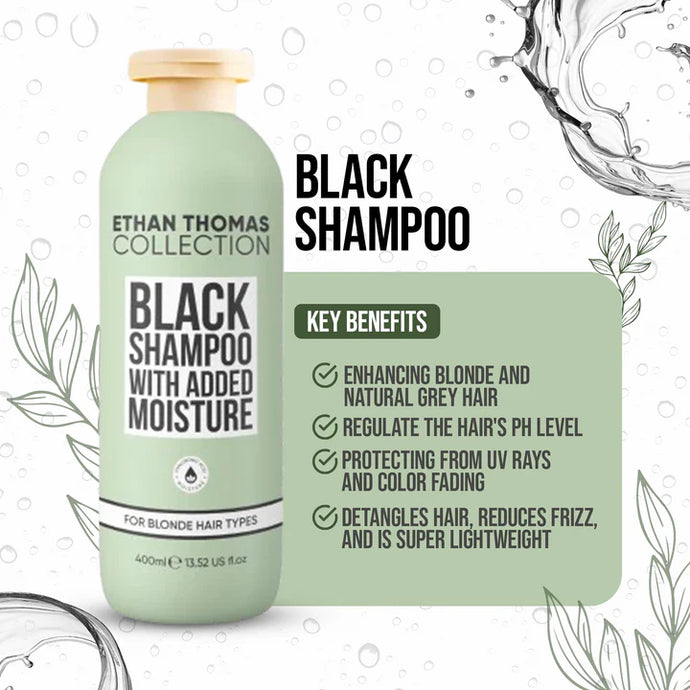 Elevate Your Hair Care Routine with Ethan Thomas Black Shampoo