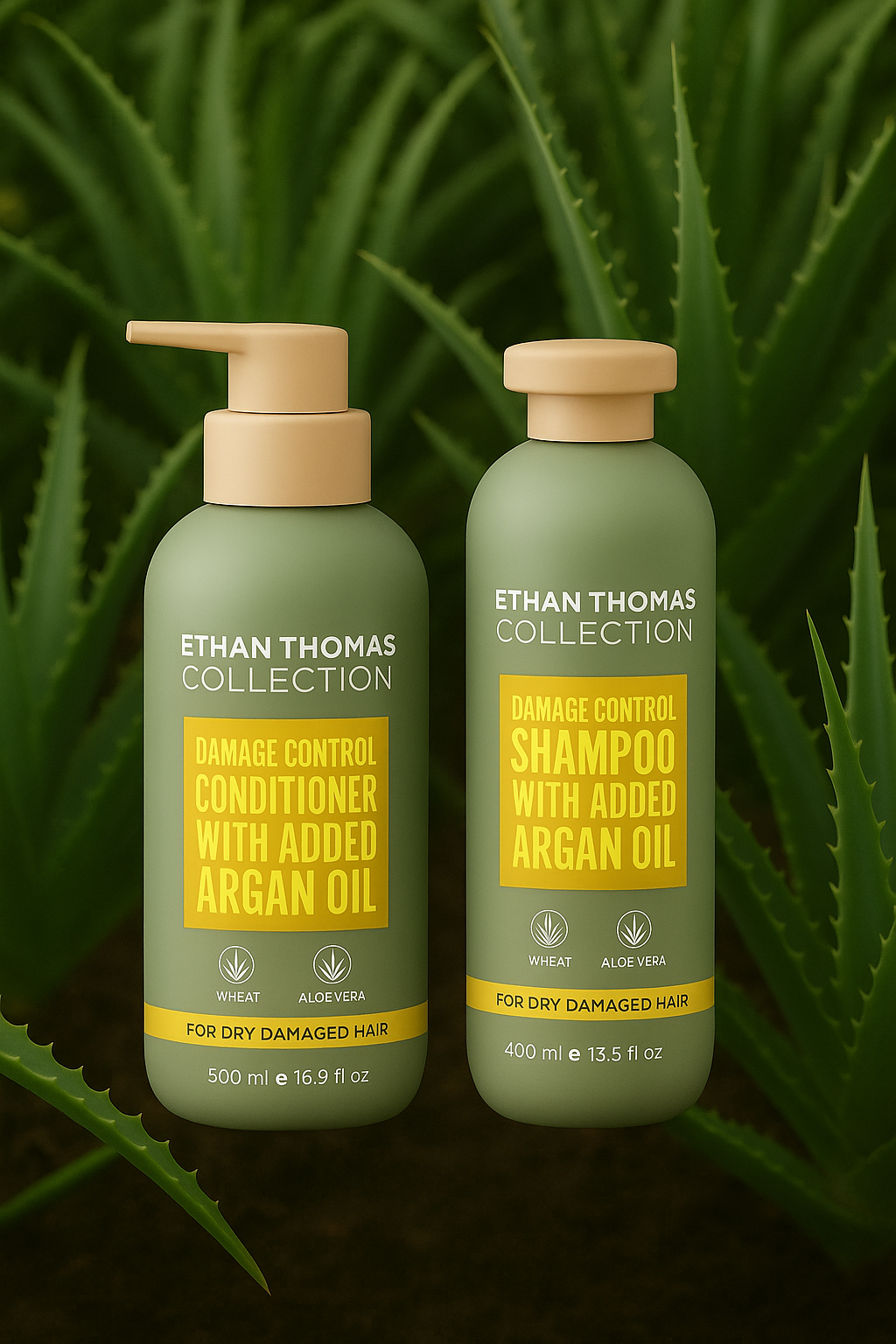 Ethan Thomas Damage control shampoo & conditioner duo
