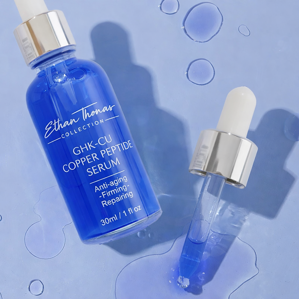 GHK-CU Copper peptide serum 30ml + Dermall roller kit