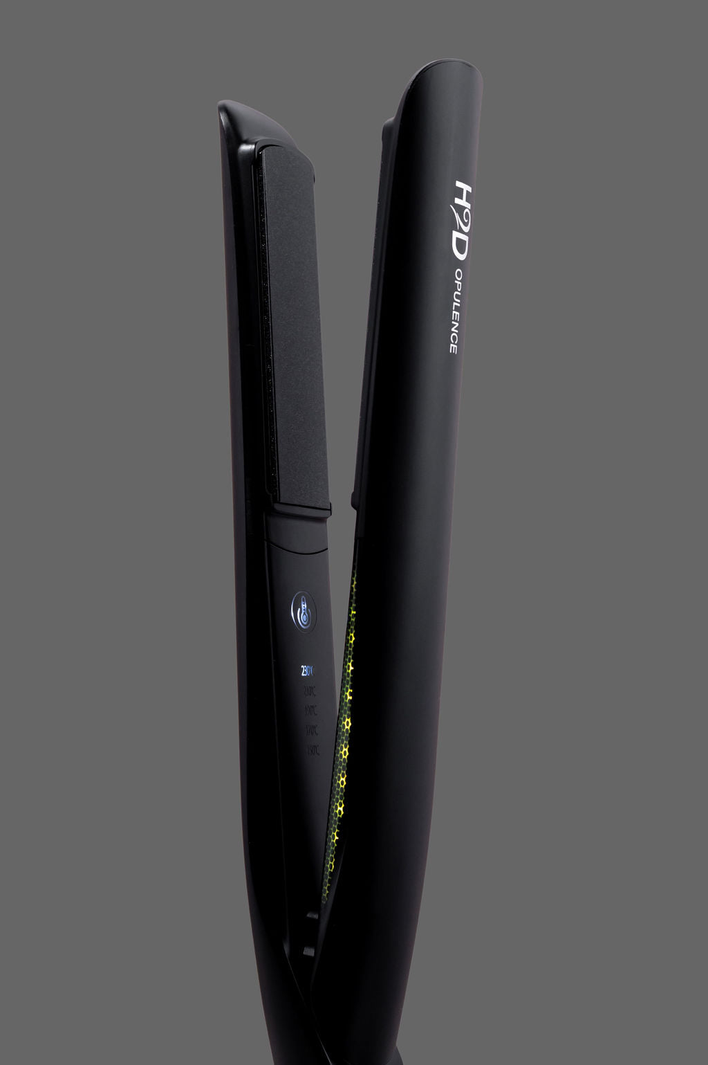 H2D Opulence rose satin black straightener