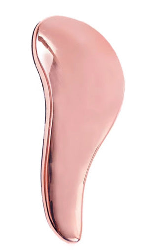 Ethan Thomas detangler Brush rose gold pink