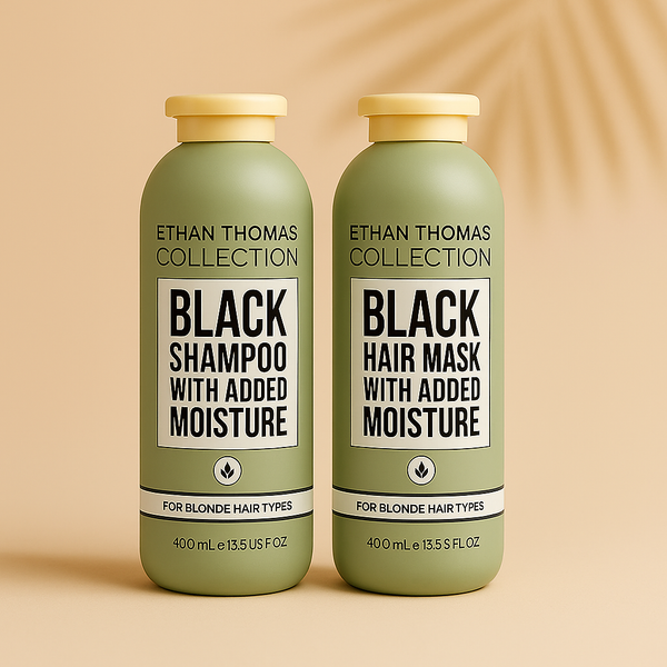 Ethan Thomas Black shampoo & mask duo