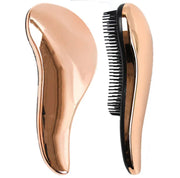 Ethan Thomas detangler Brush rose gold pink