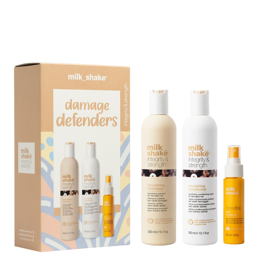 milk_shake Integrity trio — shampoo, conditioner and Incredible Milk