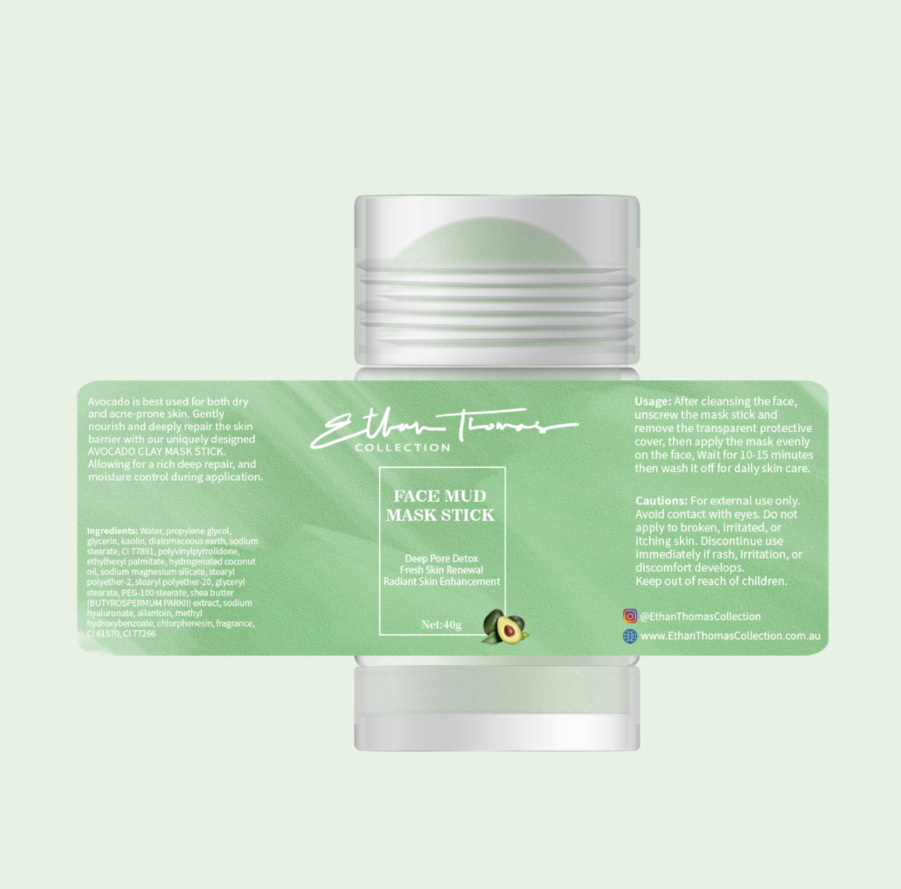 Avocado face mask